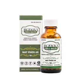 #10 Nat phos 6X (Sodium phosphate) - Certified Vegan, Lactose-Free Schuessler Cell (Tissue) Salt