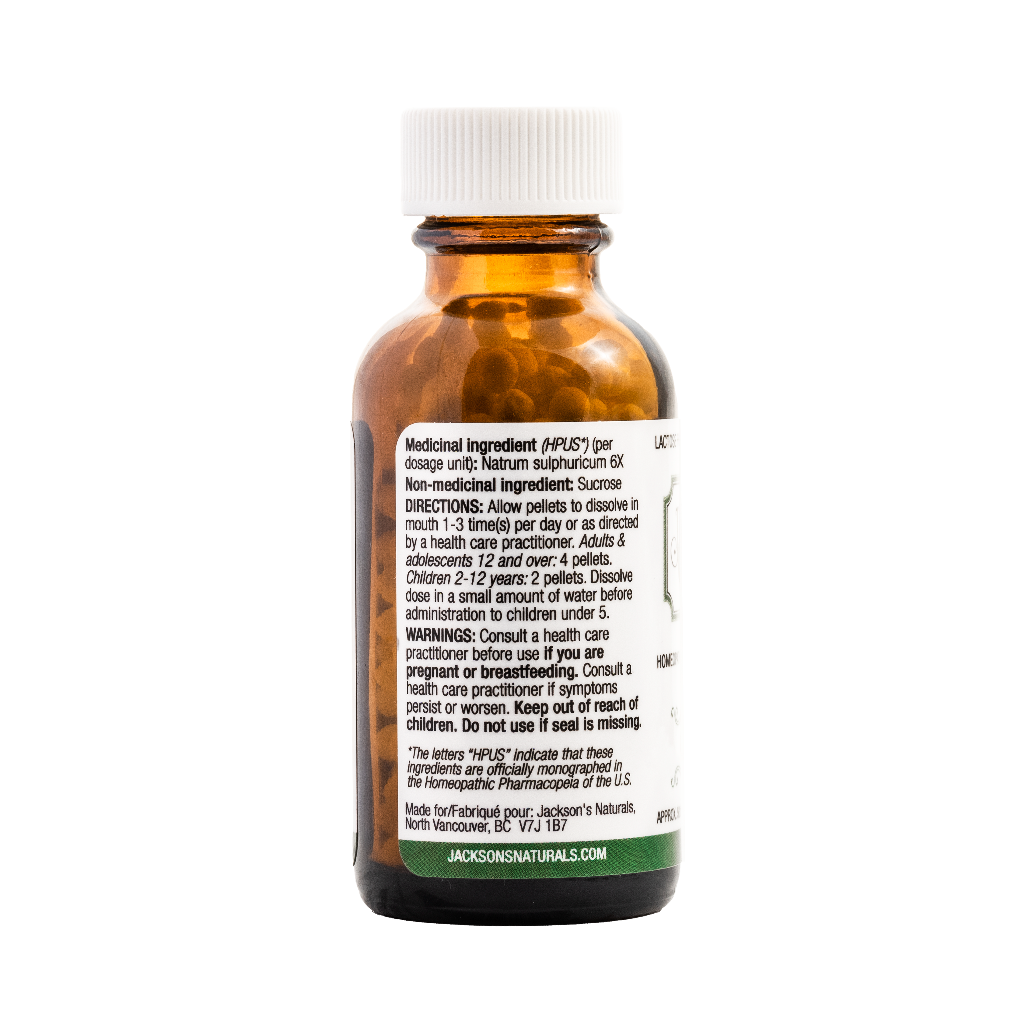#11 Nat sulph 6X (sulfate de sodium) - Sel de cellules de Schuessler (tissus) certifié végétalien et sans lactose