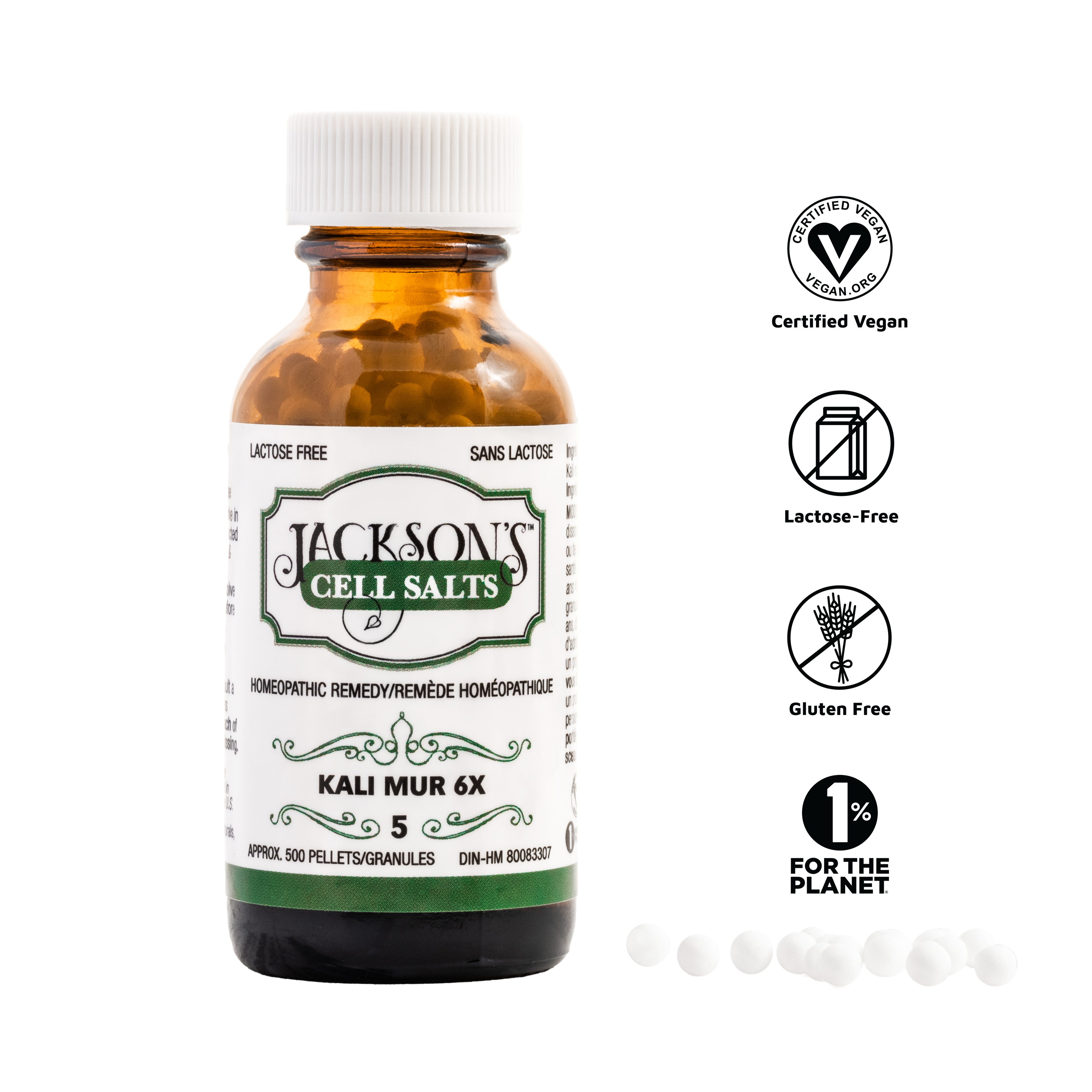 #5 Kali mur 6X (chlorure de potassium) – Le premier sel de cellules de Schuessler (tissus) certifié végétalien et sans lactose