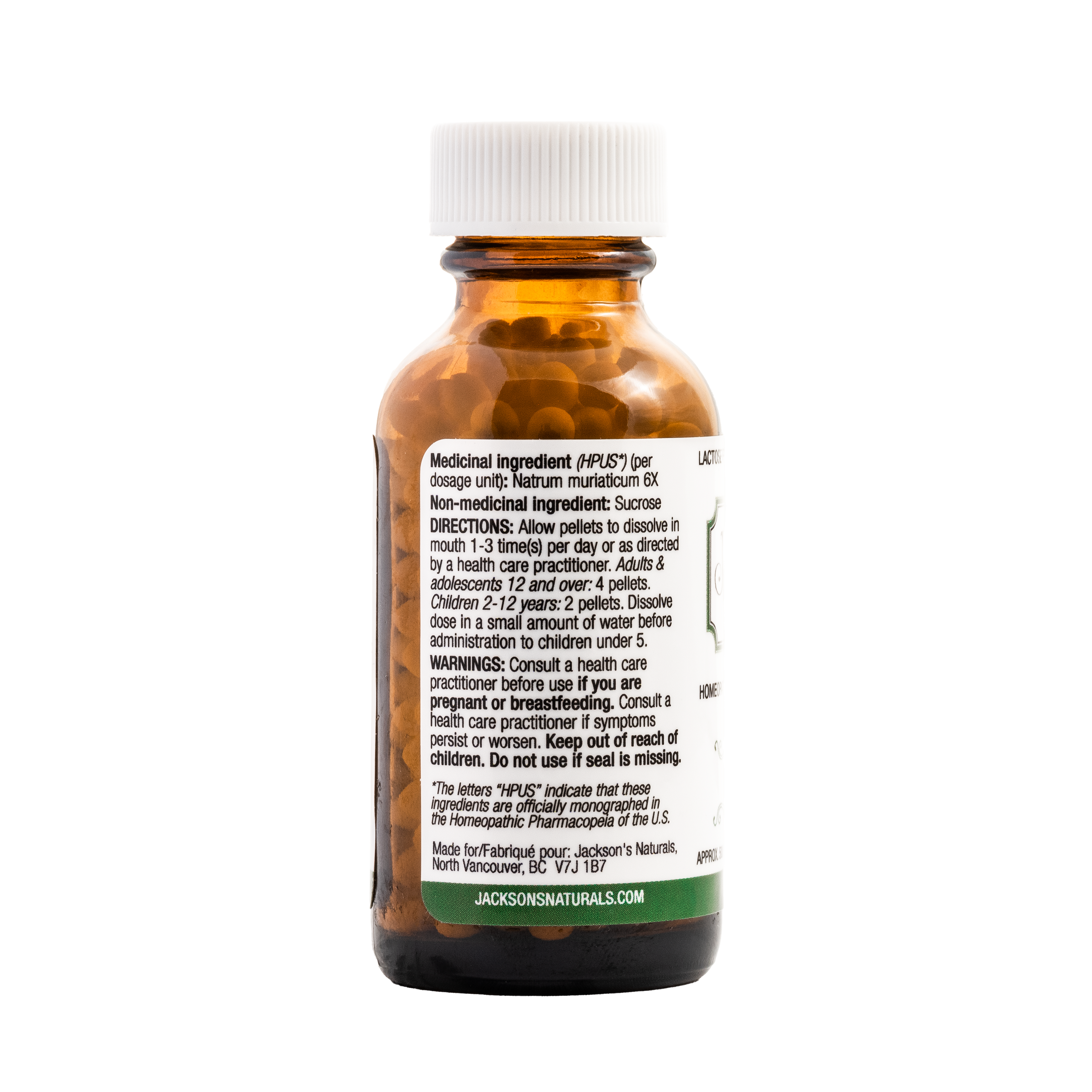 #9 Nat mur 6X (Chlorure de sodium) - Sel de cellules de Schuessler (tissus) certifié végétalien et sans lactose