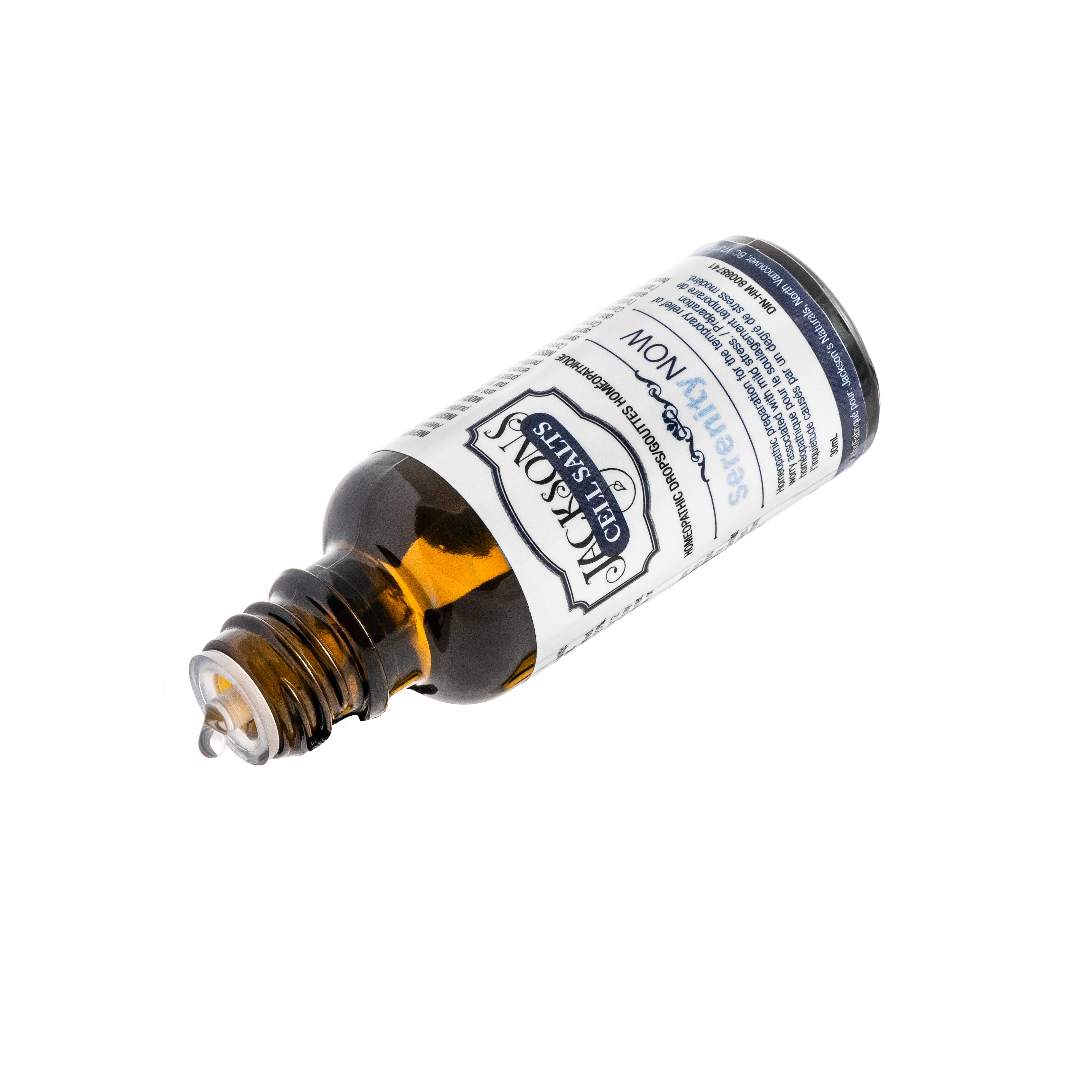 Combinaison de sels cellulaires Serenity NOW pour le stress et le sommeil - Préparation de sel cellulaire homéopathique certifiée végétalienne avec Kali phos 6x