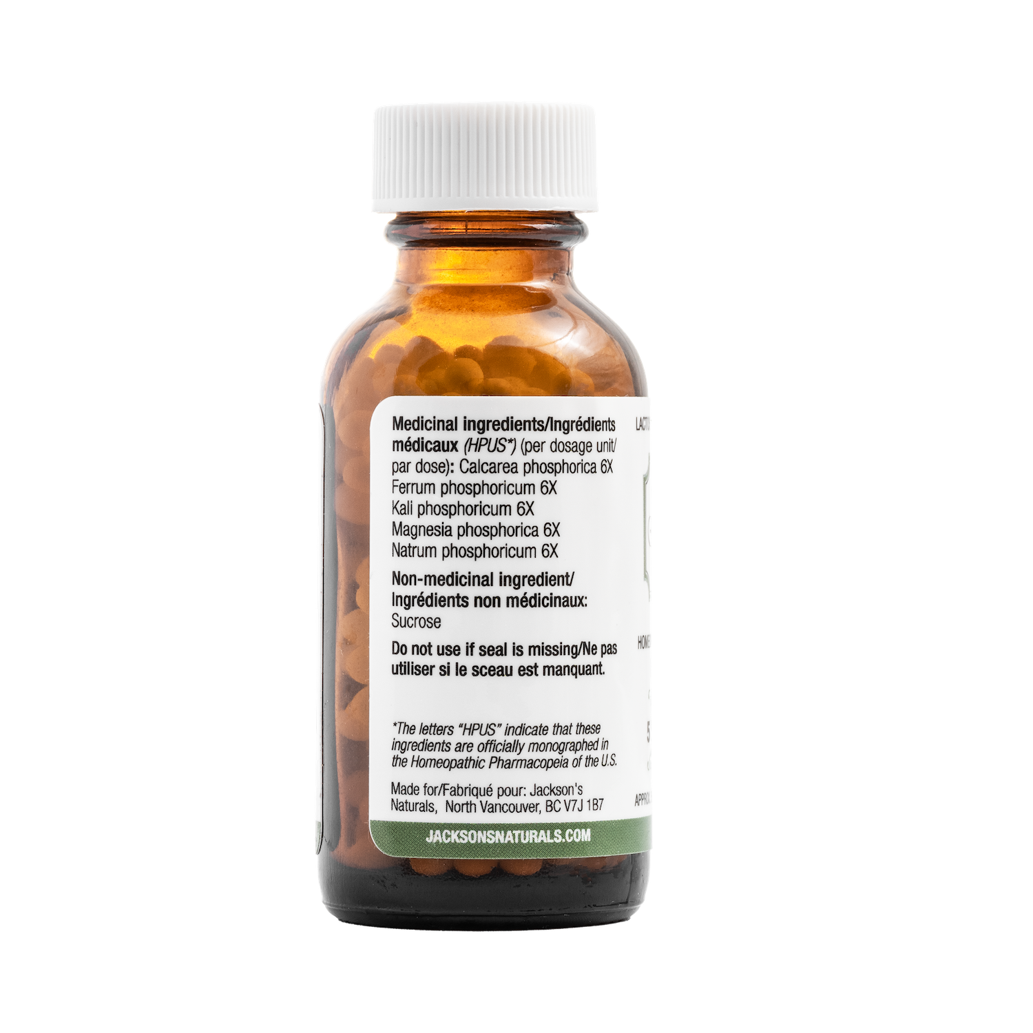 Jackson's 5 in 1 Phosphates - Certified Vegan, Lactose free, Phosphate Combination Cell Salt (CA)