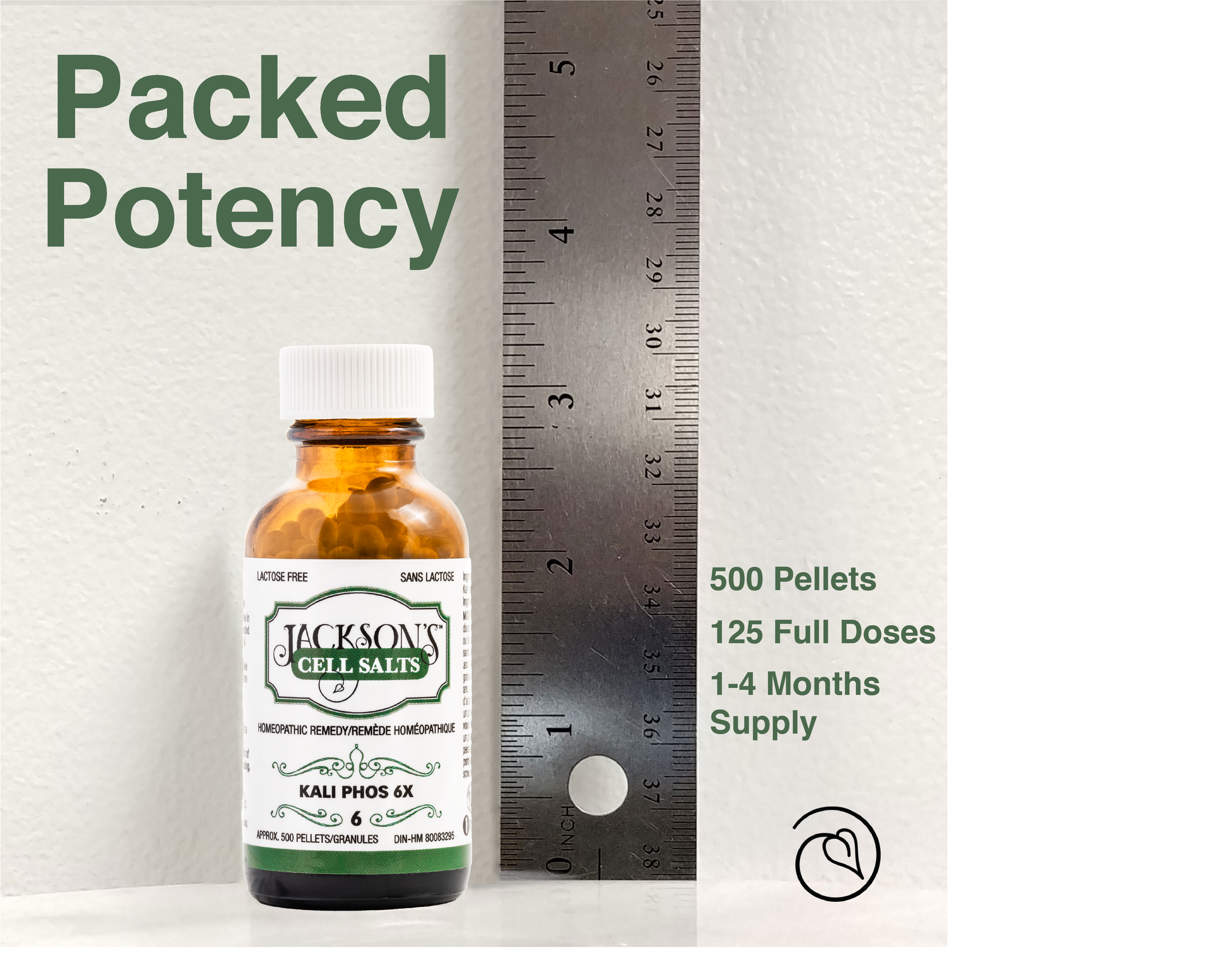 #6 Kali phos 6X (phosphate de potassium) - Sel de cellules de Schuessler (tissus) certifié végétalien et sans lactose