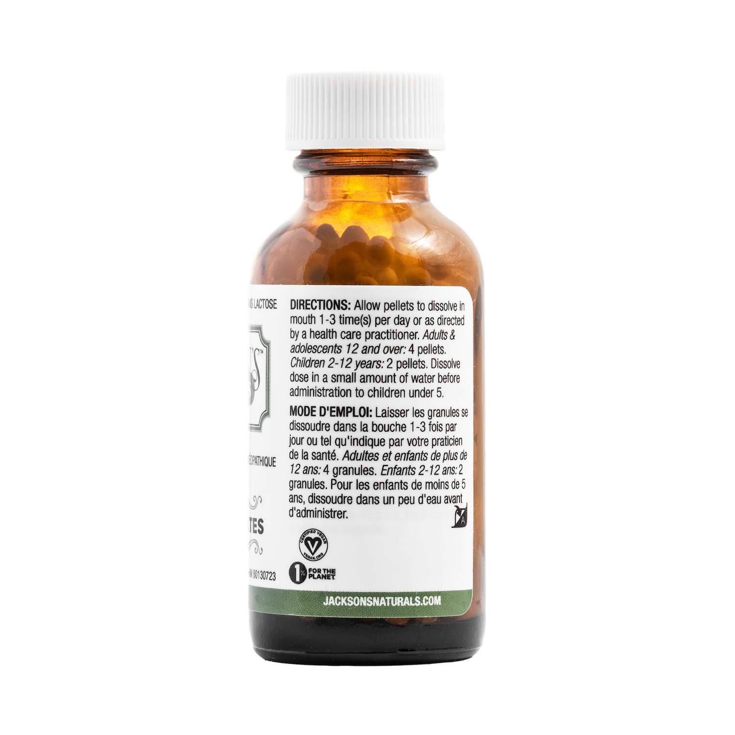 Jackson's 5 in 1 Phosphates (500 pellets size 40) - Certified Vegan, Lactose free, Phosphate Combination Schuessler Cell (Tissue) Salt